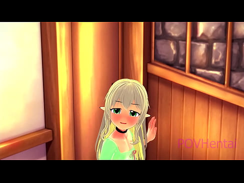 ❤️ (Trap) Elvish maid توهان جي منهن ڌوئڻ ۾ مدد ڪري ٿي. ☑ ❤